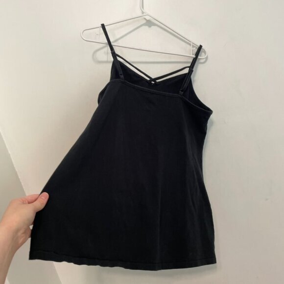 TORRID 2 Plus Size Foxy Strappy Cami Solid Black Sleeveless Cotton Tank Top 2X - Picture 15 of 15